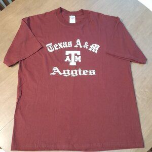 Unisex Texas A&M Aggies T-shirt Size XL